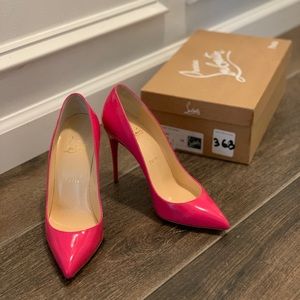 Christian Louboutin “Pigalle Pump” in Pinky patent